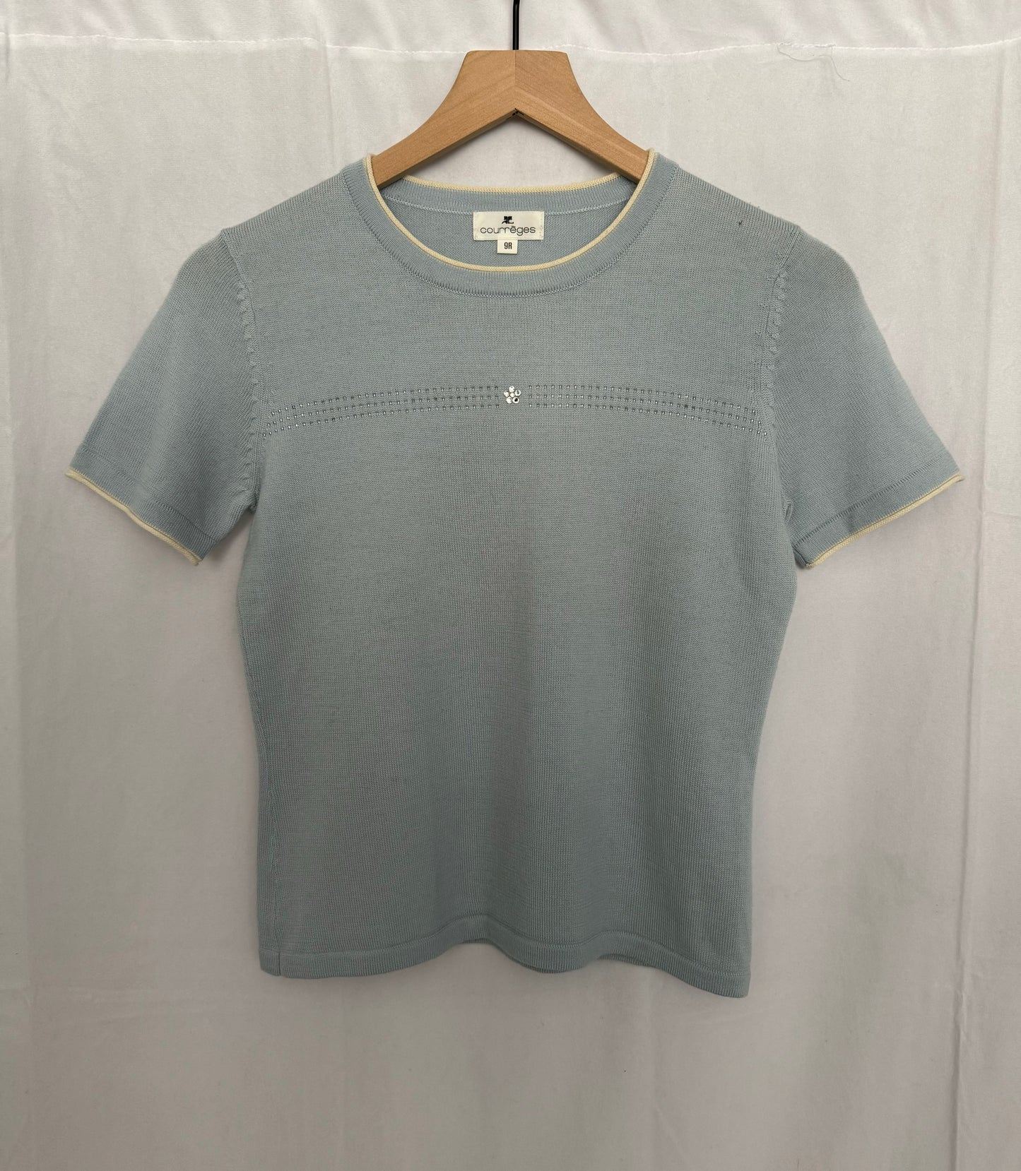 Vintage Courreges Short-Sleeve Sweater